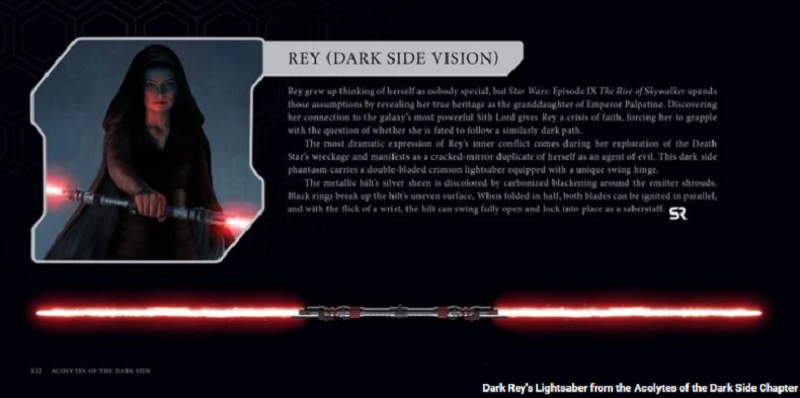 dark rey sabre laser