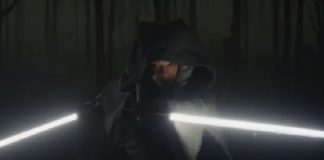 ahsoka tano sabre laser blanc
