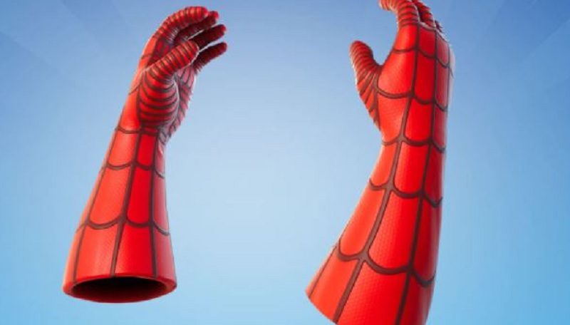 gants mythiques spider man fortnite