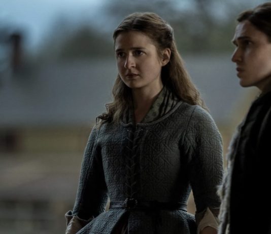 lizzie enceinte pere