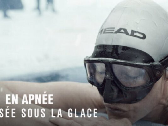 ou a ete filme en apnee traversee sous la glace