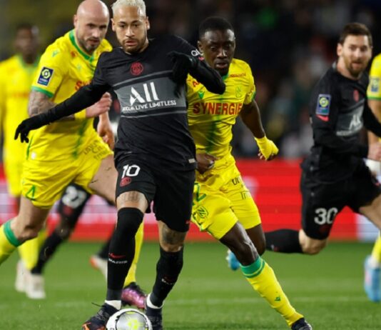 nantes psg streaming