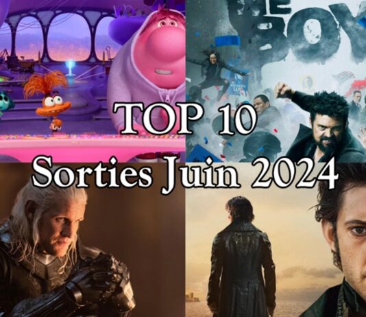 TOP 10 des sorties cinéma, séries & films en Juin 2024 ! top 10 sorties juin 2024