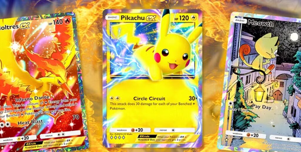 pokemon tcg pocket paquet retourne