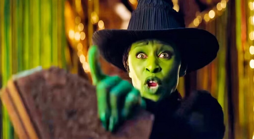 pourquoi elphaba peau verte