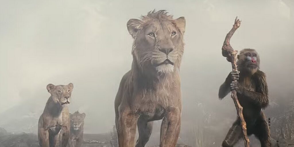 mufasa le roi lion scene post generique