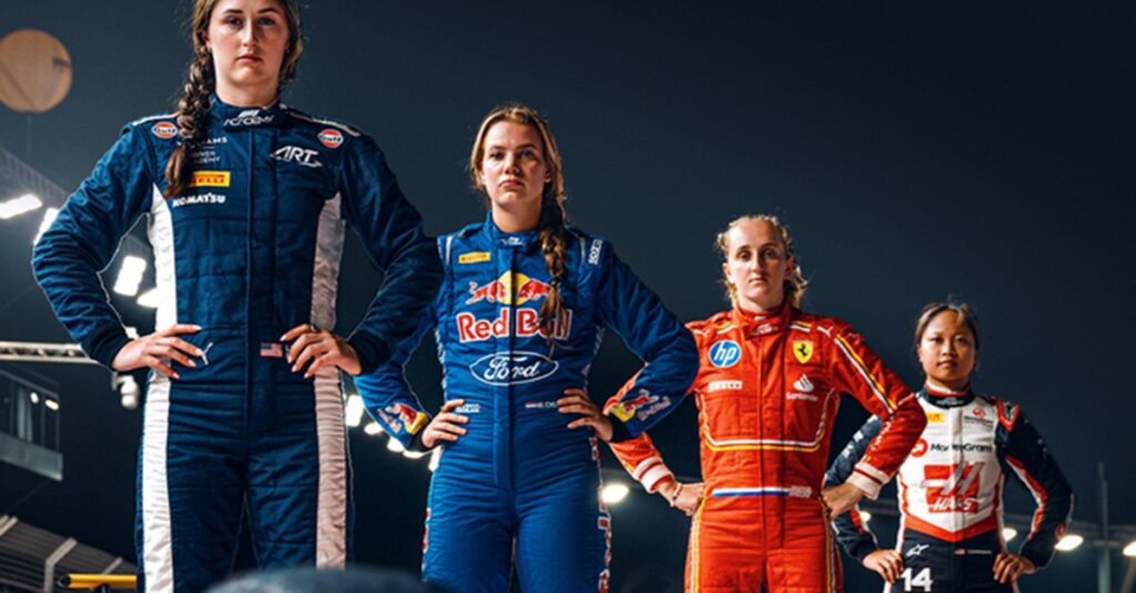 f1 academy pilotes aujourdhui