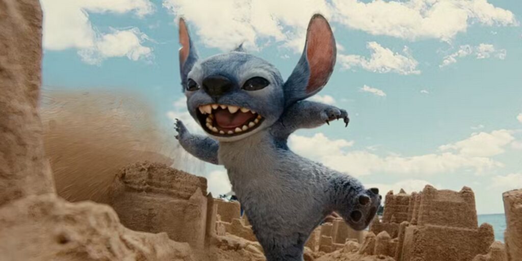 lilo stitch 2025 scene post generique