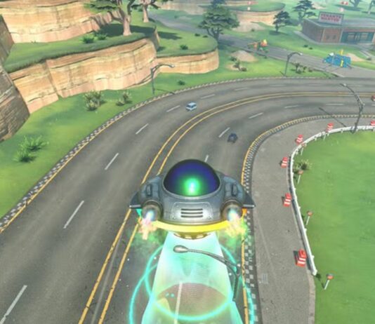 conduire ovni mario kart world