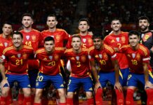 couple joueurs foot espagne