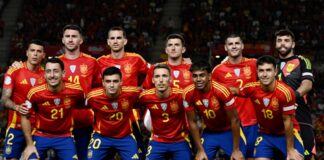 couple joueurs foot espagne