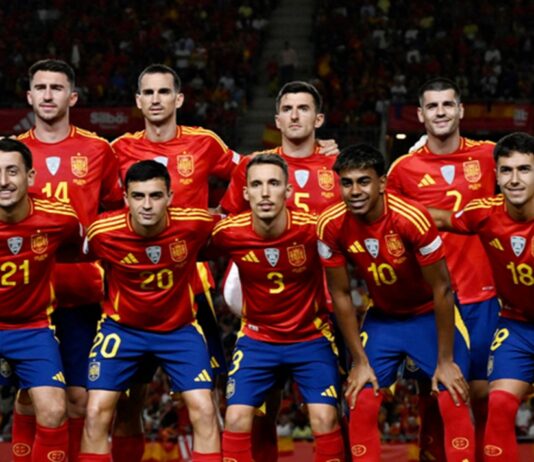 couple joueurs foot espagne