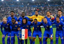 couple joueurs foot france