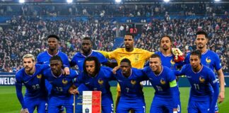 couple joueurs foot france