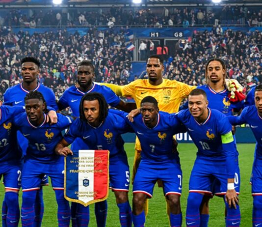 couple joueurs foot france