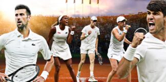 couple joueurs tennis