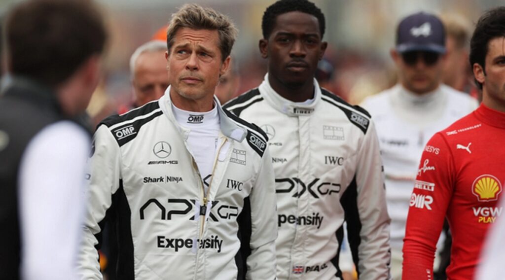 f1 film scene post generique