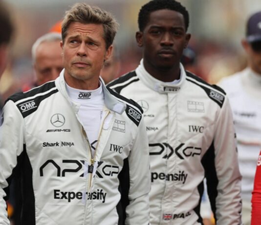 f1 film scene post generique