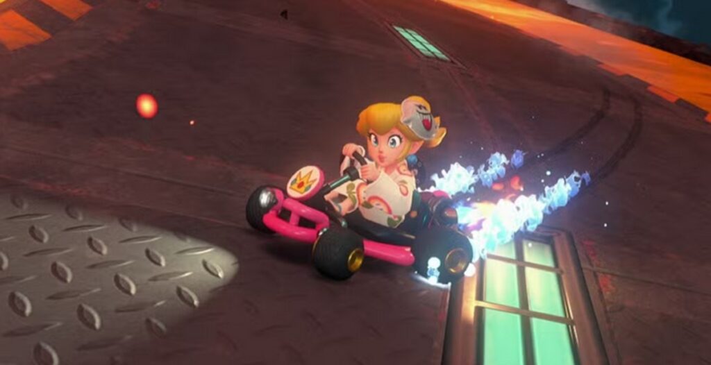 mario kart world comment deraper saut charge