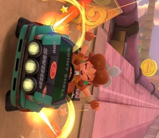 mario kart world deraper sur les murs