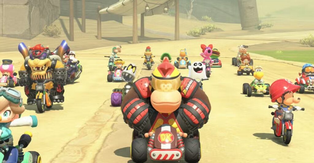 mario kart world tous les objets