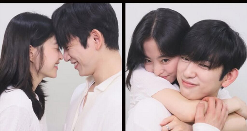 Jinyoung Park Bo Young couple photos