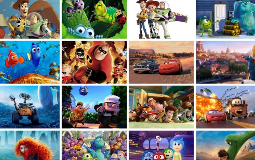 classement pixar films