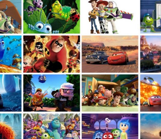 classement pixar films