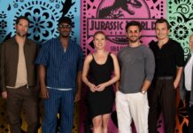 jurassic world renaissance couple acteurs