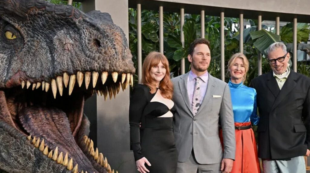 jurassic world salaire acteurs