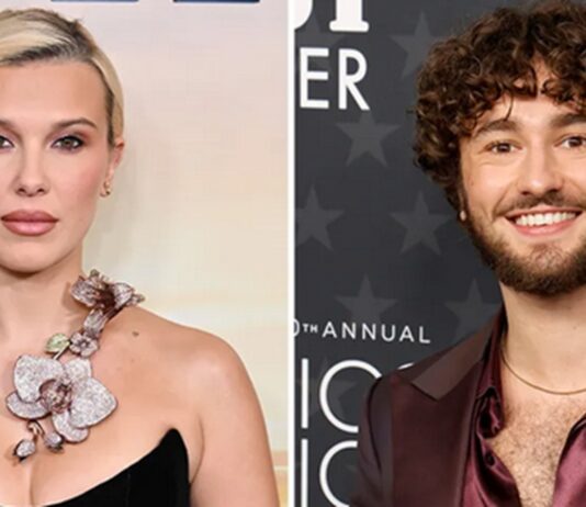 Millie Bobby Brown & Gabriel LaBelle ensemble dans Just Picture It ! picture it millie bobby brown gabriel labelle