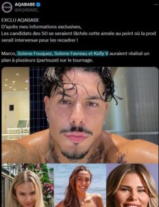 Les 50 Saison 4 : Marco, Solene & Kelly recadré par la production
