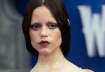 jenna ortega visage