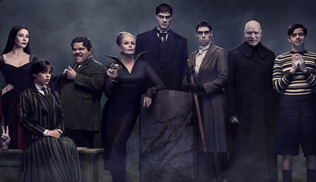arbre genealogique famille addams