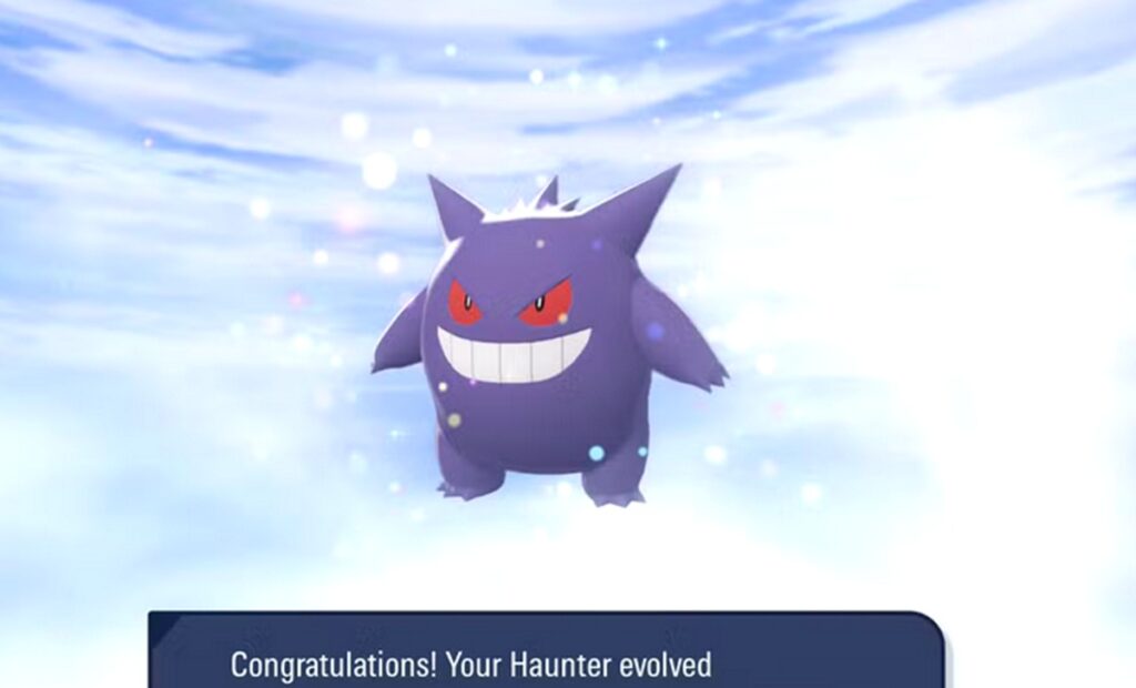 pokemon za evoluer spectrum en ectoplasma