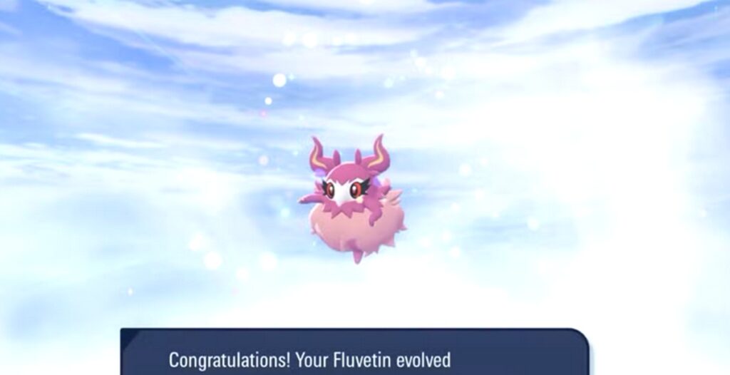 pokemon za evolutions fluvetin