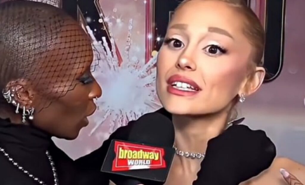 cynthia erivo ariana grande comportement