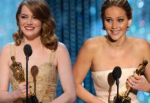 jennifer lawrence emma stone peggy la cochonne