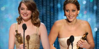 jennifer lawrence emma stone peggy la cochonne