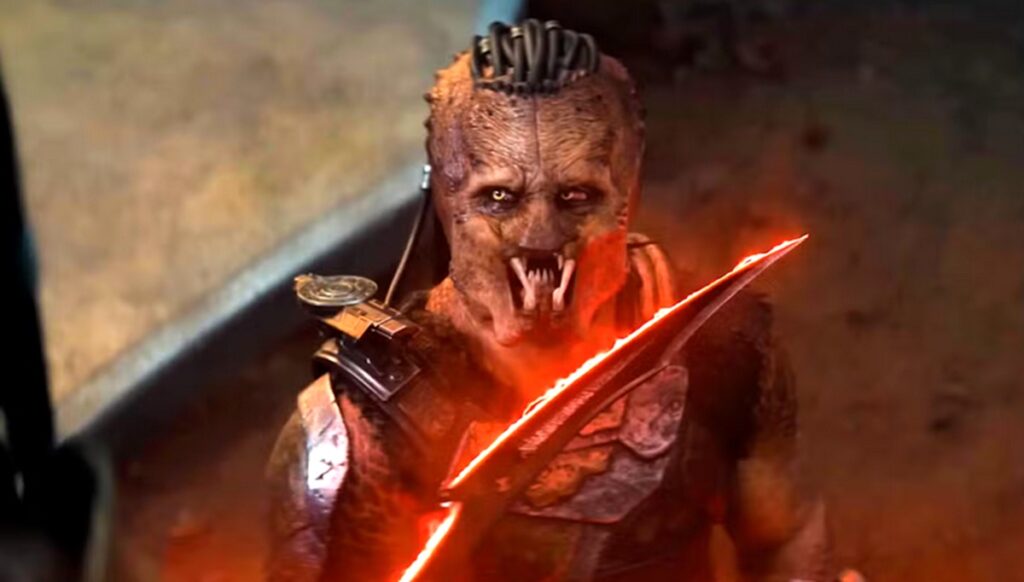 predator badlands fin