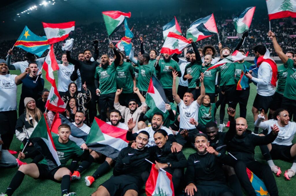 stream for humanity 2 match foot heure