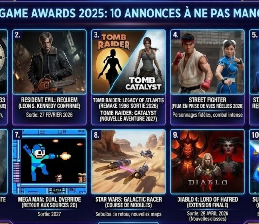 The Game Awards 2025 : Les 10 annonces qu’il ne fallait pas manquer ! game awards 2025 annonces