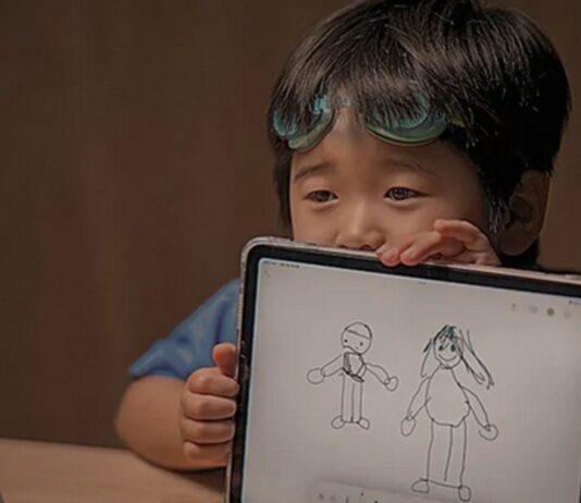 ja in submersion enfant robot