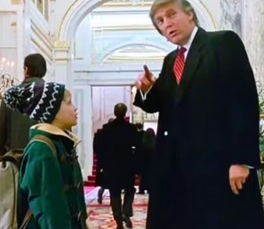 maman jai encore rate lavion trump