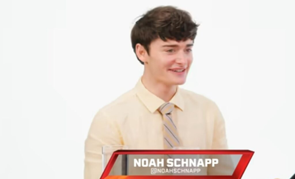 noah schnapp spoil stranger things hot ones