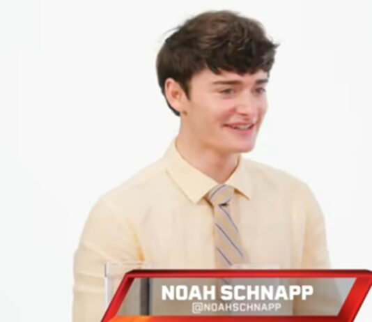 noah schnapp spoil stranger things hot ones