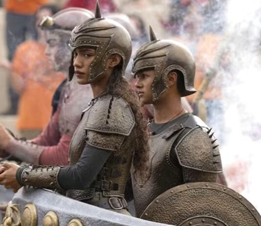 percy jackson saison 2 heure