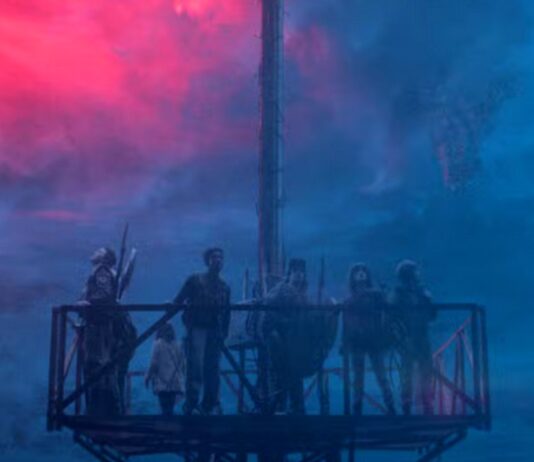 stranger things le monde a lenvers detruit