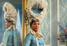 la reine charlotte perruques bridgerton