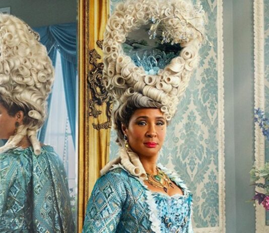 la reine charlotte perruques bridgerton